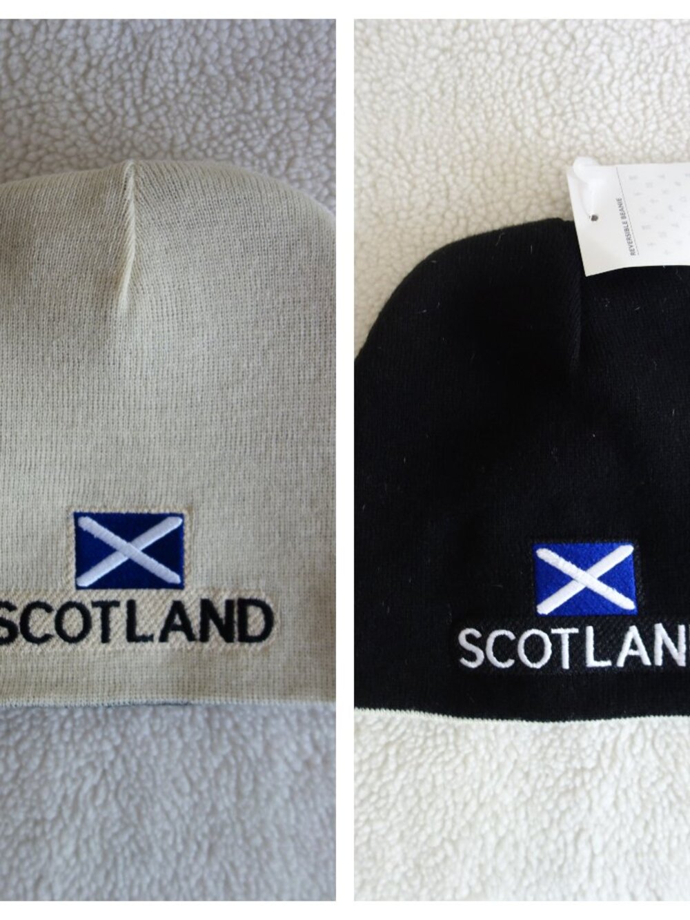 NWT HISTORIC SCOTLAND Reversible Beanie Cap